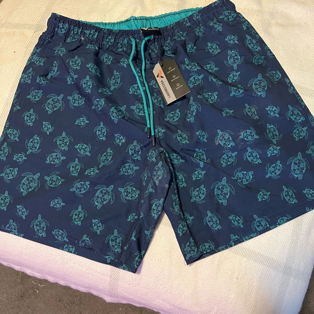 NWT men’s turtle swim trunks XL